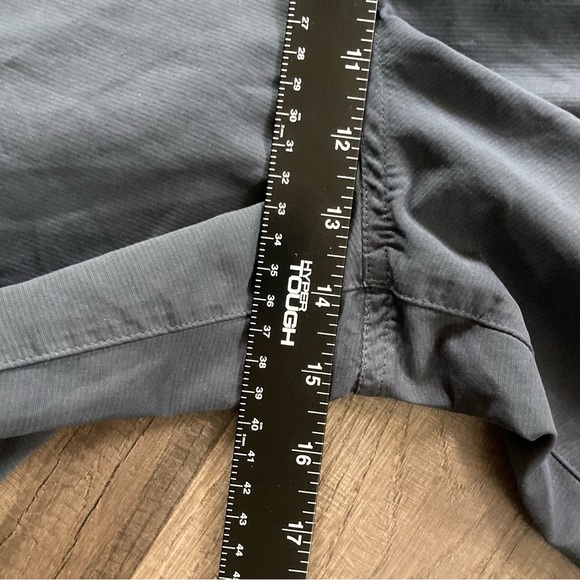 Orvis Shorts Mens Castaway Flat Front Classic Fit Traveler Pocket Blue 42 - Picture 9 of 10